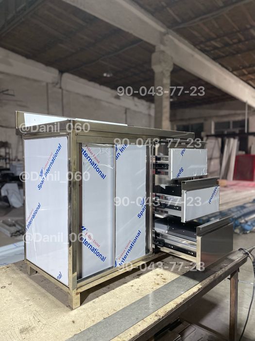 Нержавейка мойка , стелаж , стол