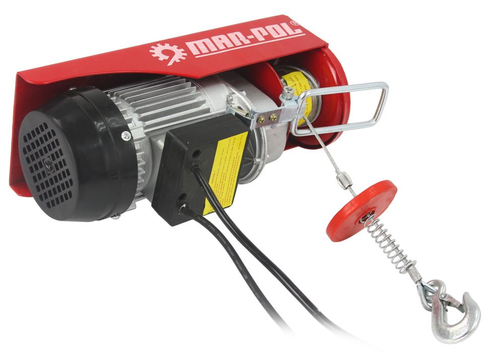 Електрическа въжена лебедка 150/ 300 кг 12 м 500W Mar-Pol