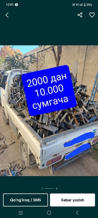 Metollom  eski Timur tersak bulsa murojat qiling kelishilgan narx