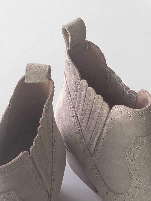 Боти Bronx естествен велур