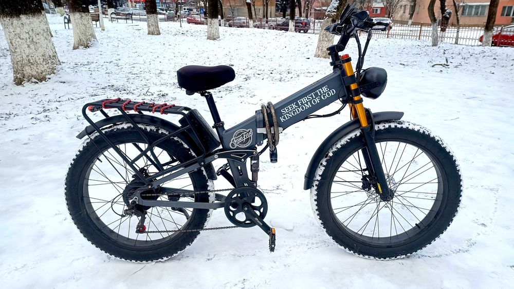 Bicicletă Electrică Burchda R5 PRO Puternică Stare Foarte Bună