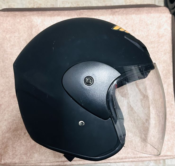 Casca moto negru mat