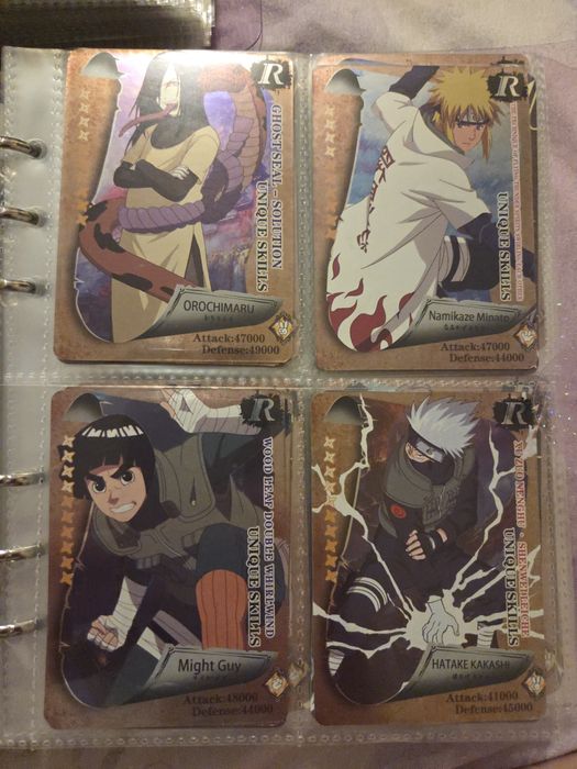 Продам карточки наруто