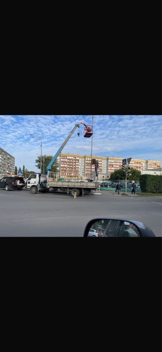 Услуги манипулятора недорого автовышка