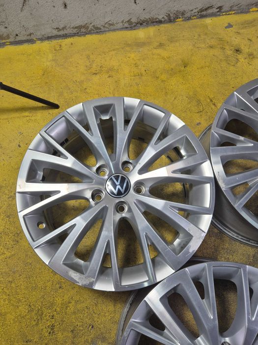 4 Jante Aliaj 5x112 17'' OEM VW Golf Passat Sharan Touran Tiguan Caddy