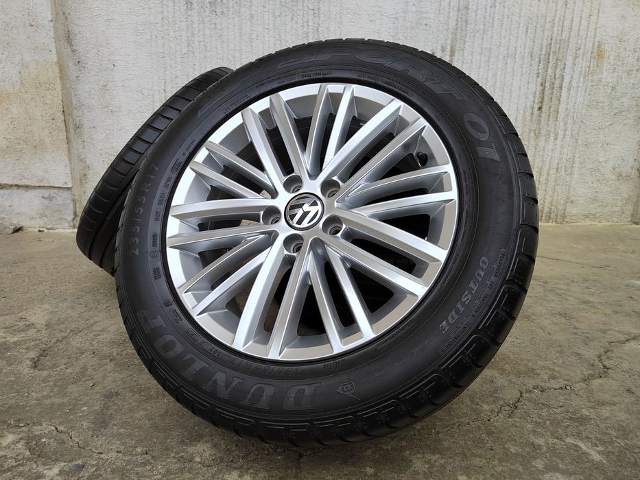5) Jante r17 5x112 vw Tiguan touran Passat golf Audi 235 55 17