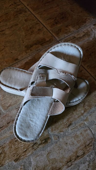 Saboti  crem piele interior exterior