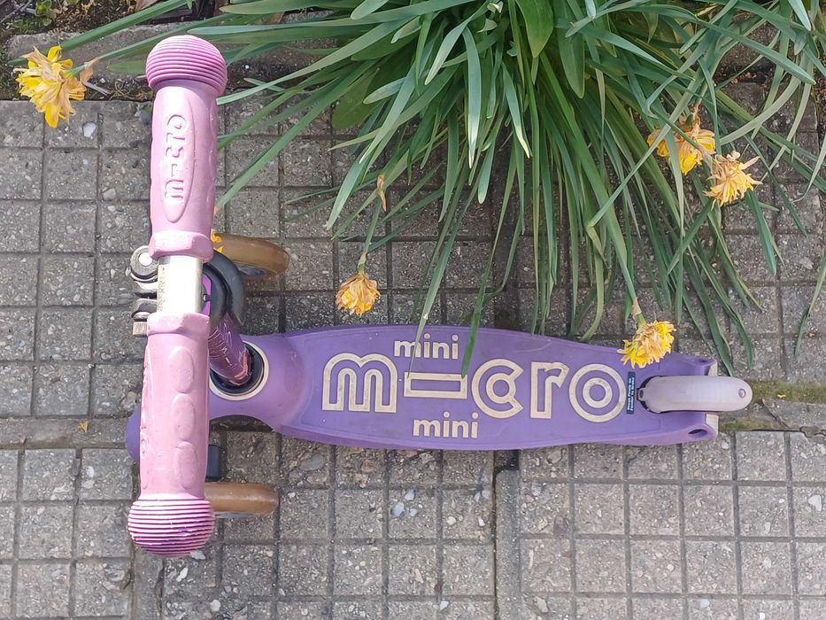 Mini Micro Deluxe Purple - Тротинетка