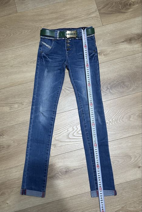 Джинсы скинни на девочку