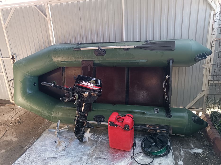 Продам лодку АКВА 3200, Мотор ХАНКАЙ 9.8