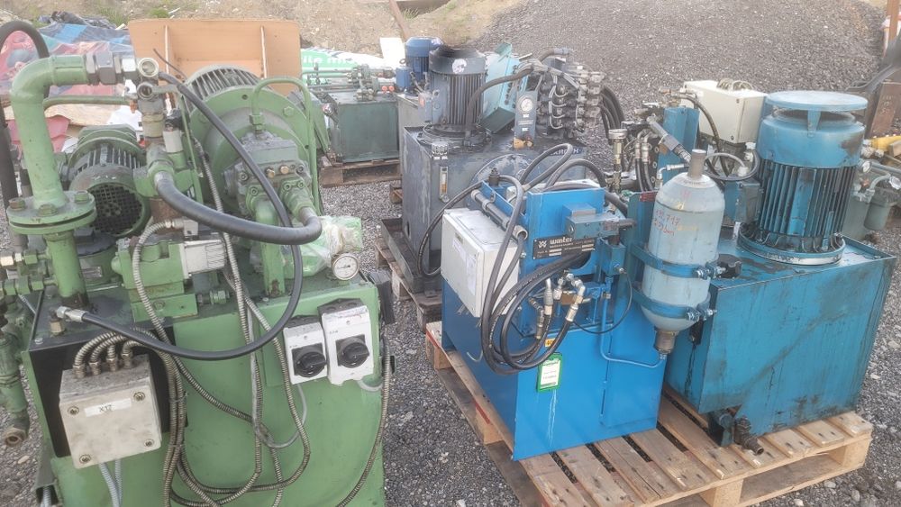centralina pompa hidraulica rezervor motor electric grup distribuitor