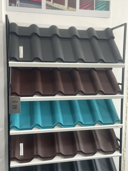 Евроштакетник, Кровля