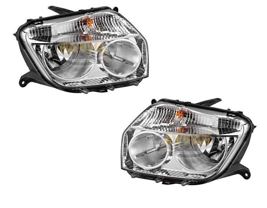 Фарове Фар за Дачия Дъстър 2010 - 2012 хром DACIA DUSTER 2010 - 2012
