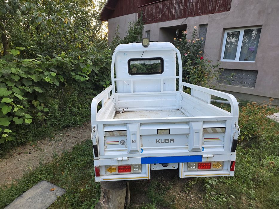 Triciclu electric utilitar KUBA E-Kamyonet (cu cabină) – Funcțional, avariat (Piese / Restaurare)