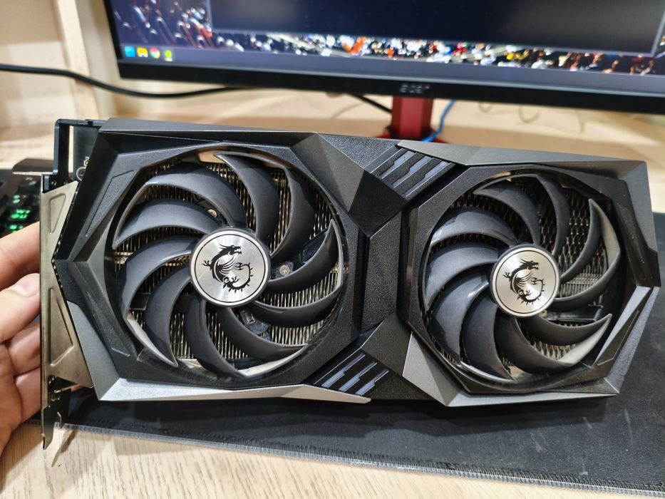 Видеокарта MSI RTX 3060 12гб