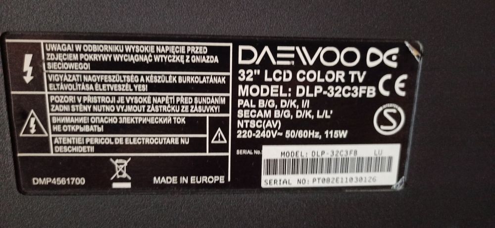Телевизор Daewoo