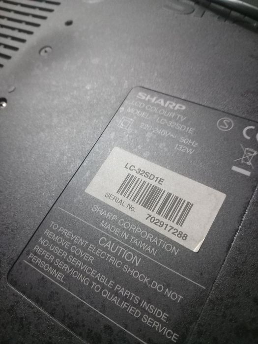 Televizor TV LCD Sharp 32" (81cm) /  telecomanda / ideal voucer