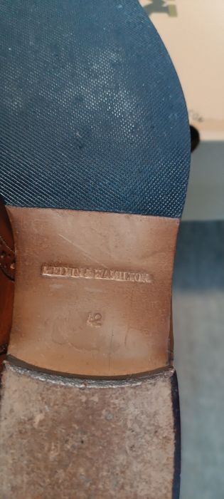 Ghete Chelsea Melvin & Hamilton „Jessy 4” din piele, mărimea 42 (Maro/Cognac)