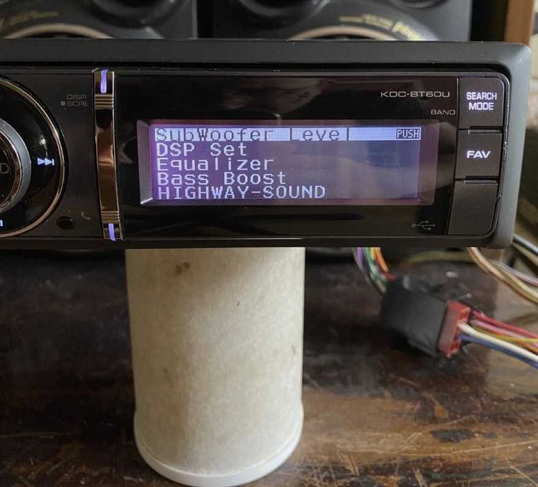 Player auto premium Kenwood KDC-BT60U – DSP real / 3x RCA / Sunet Hi-Fi / Bluetooth