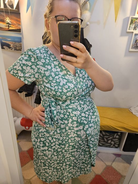 Лятна рокля за бременни и кърмачки