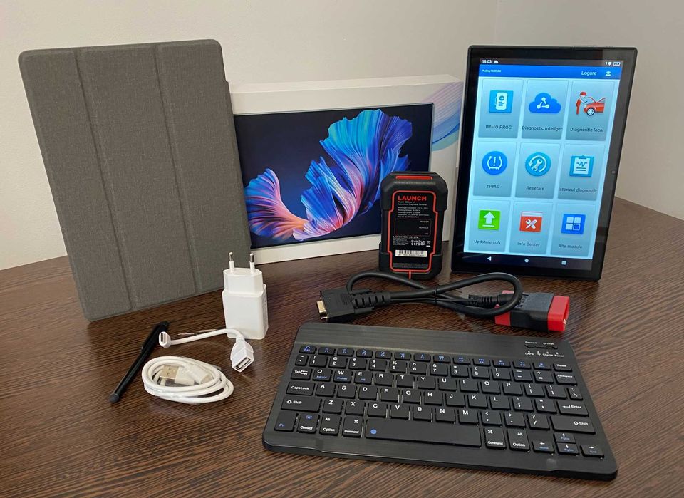 Kit Launch X431 DBScar VII 7 Autoturisme & Camioane + Tableta inclusa