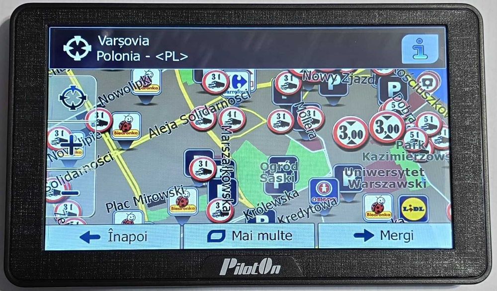 Gps PilotON M14 Harti Here & TomTom 7inch 16Gb 512 RAM discount 10 lei