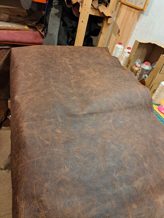 Piele tabacita, piele la metru, leather, handmade