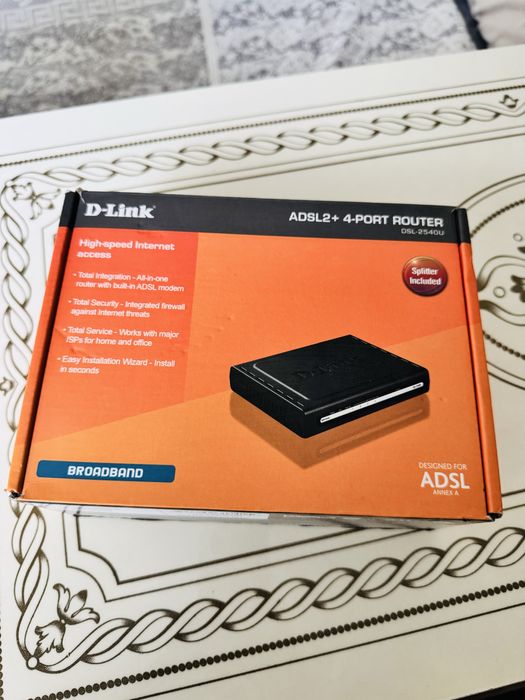 Продам модем D Link 6 портовой новый