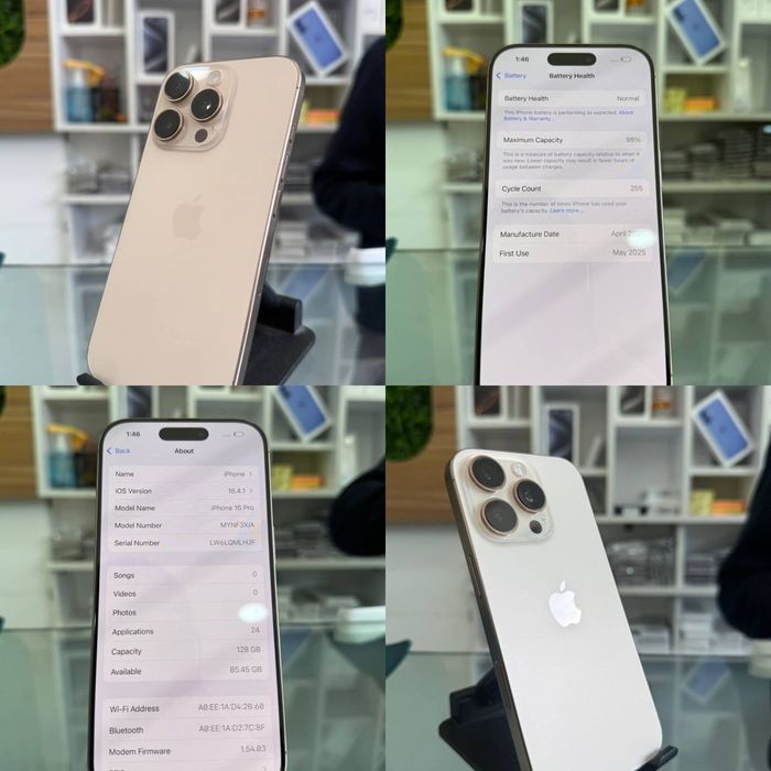 Iphon 16pro arzonga sotiladi 300$