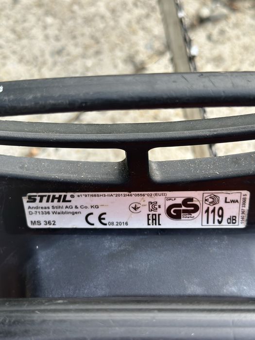 Stihl ms 362 refacut