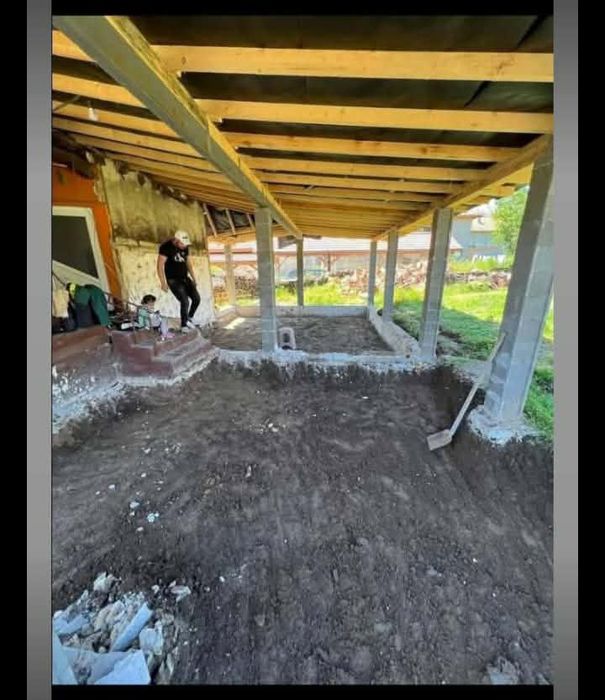 Услуги с мини Багер и Самосвал