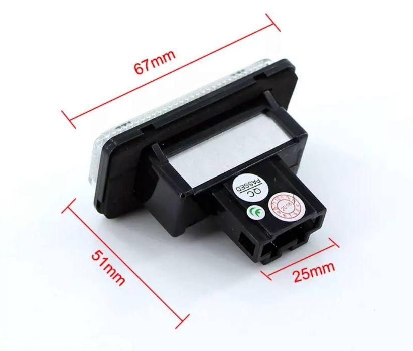 Set 2 lampi LED numar dedicate Mercedes W203/W211/W219/R171 C / E Clas