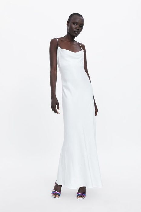 Rochie  satinata Zara limited edition