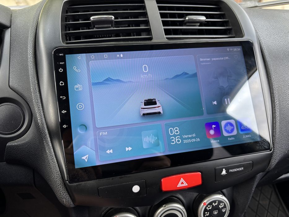 Mitsubishi ASX навигация и конзола