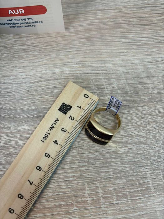 Inel aur 14k, 10.32gr (Ag39 / b17926.3) - Garantie 2 ani