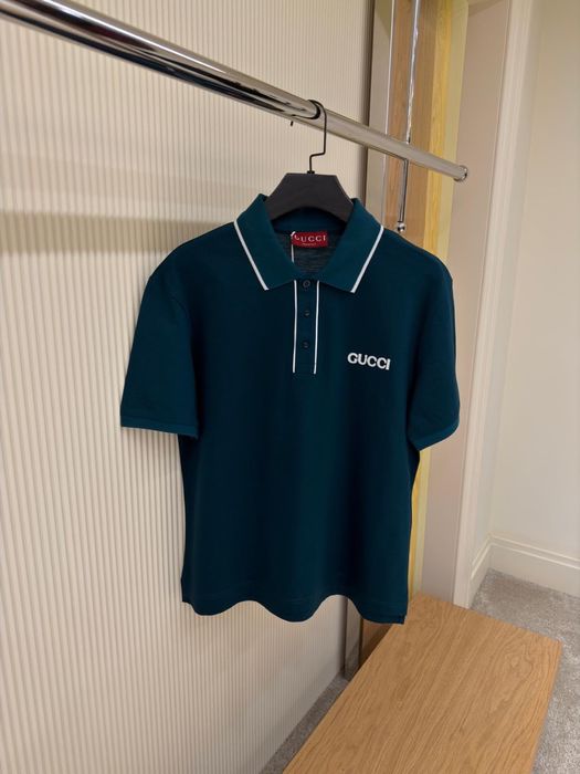 Gucci polo тениска с яка