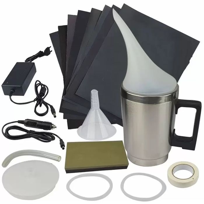 Kit polimerizare restaurare faruri auto cu polimer lichid 600 ml Nou