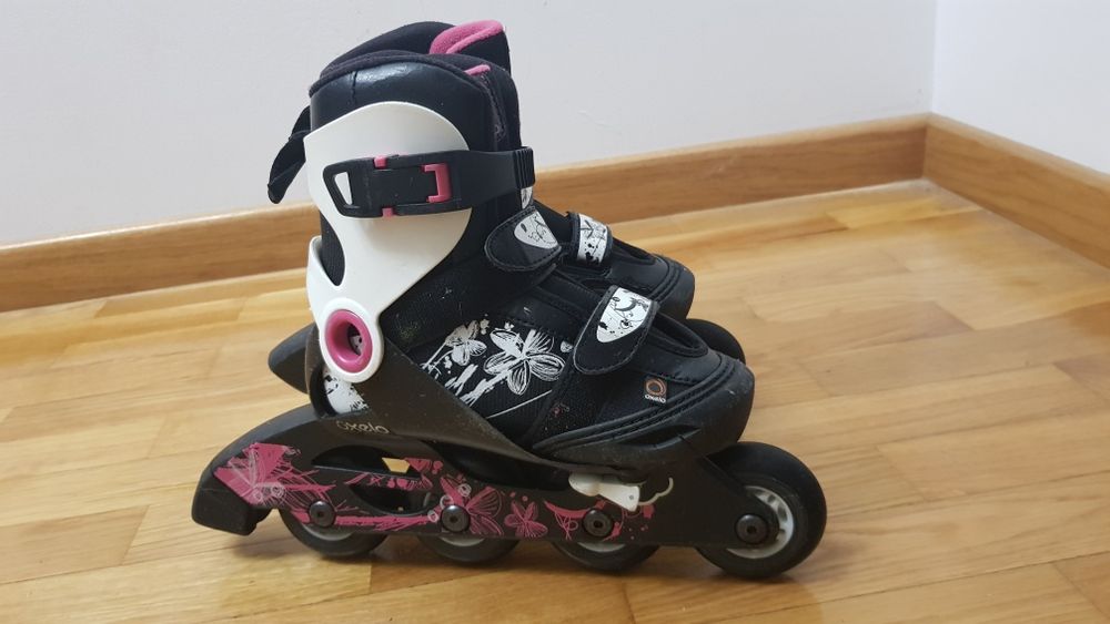 Role OXELO, fete, marime reglabilă 30-32.
Stare foarte bună, fară nici