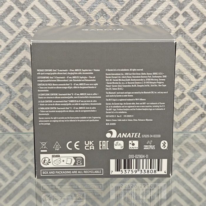 Garmin Fenix 8 Amoled Sapphire 47 mm (titanium)