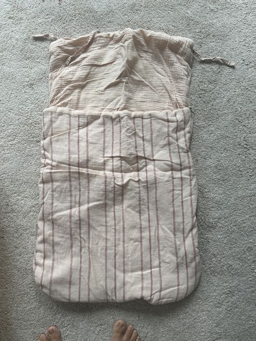 Муселинов чувал за бебе, розов