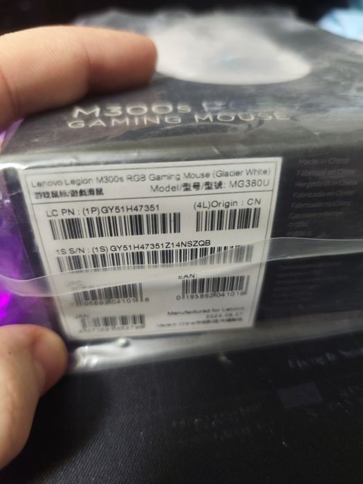 Set Mouse Lenovo LEGION gaming PLUS Mouse pad RGB Noi