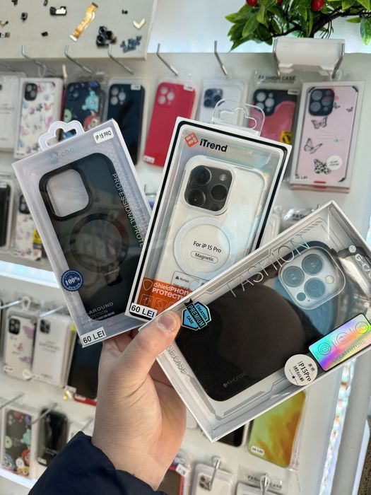 Husa Magsafe pentru IPhone 15,15 Plus,15 Pro,15 Pro Max