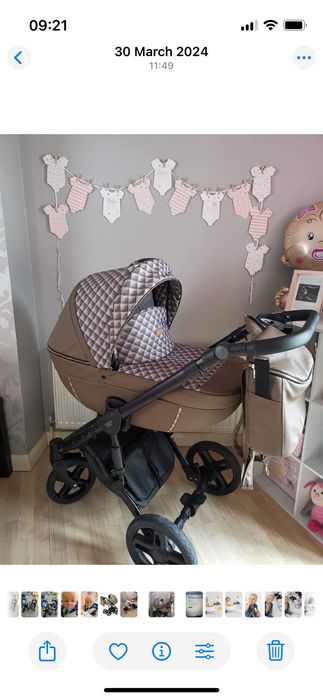 Детска количка 3 в 1 Bello Babies