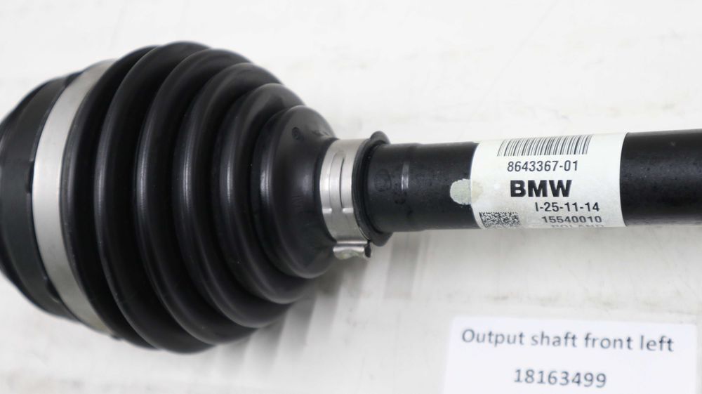 Предна лява полуоска БМВ Ф40 Ф44 Ф45 Ф48 Ф39 Мини Ф54 Ф60 BMW F40 F44 F45 F48 F39 Mini F54 F60