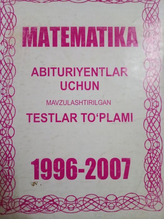 Matematika testlar toplami