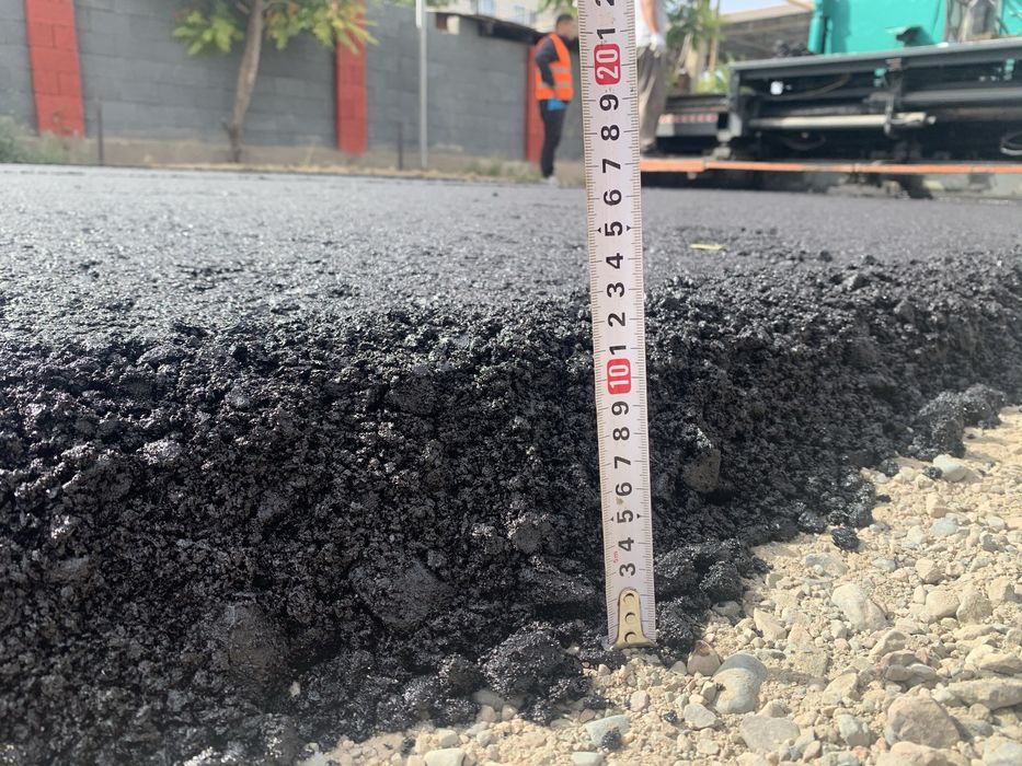 Асфальт Асфальтирование Укладка