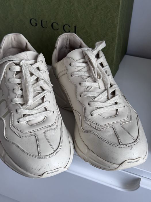 Men's Rhyton trainer with Gucci logo