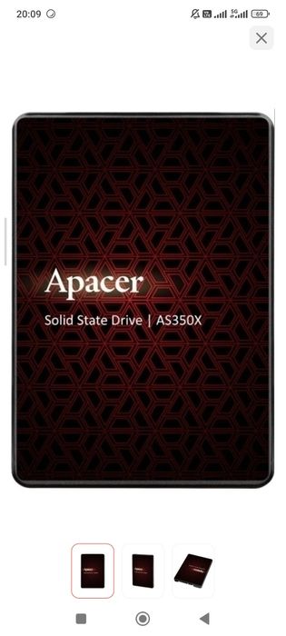 Ssd Apacer 512gb