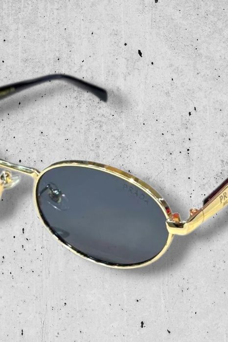 Ochelari De Soare Prada Auriu / Negru Unisex