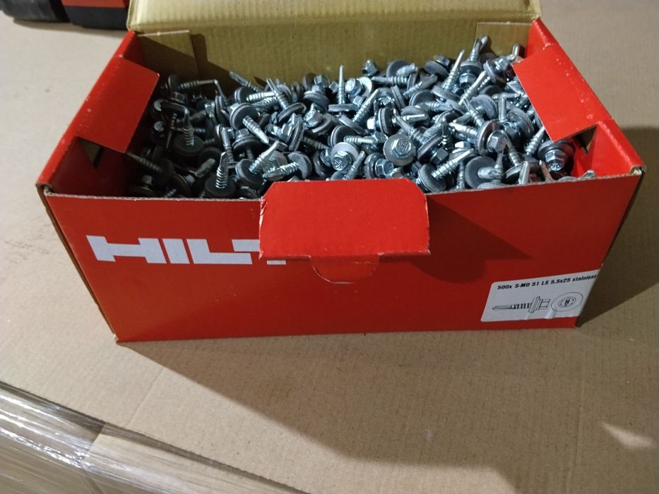 Hilti самонарезни видии 5,5х25